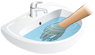<strong>First Aid - Frostbite</strong> <p>Rewarm the frostbitten area quickly with wet heat.</p><ul><li>Move into a warm room.</li><li><strong>For frostbite of fingers and toes:</strong> Place the frostbitten part in very warm water. A bathtub or sink is often the fastest approach. The water should be very warm (104 to 108° F, or 40 to 42° C), but not hot enough to burn. Keep soaking in this warm water for about 30 minutes. A pink flush means circulation has returned to the body part.</li><li><strong>For frostbite of the face (such as ears, nose):</strong> Apply warm wet washcloths to frostbitten area of the face. Keep doing this until the frostbitten area turns to a pink flush. This signals the return of circulation to the frostbitten area (usually 30 minutes).</li></ul><p><strong>Special Notes:</strong></p><ul><li>Do not rewarm a frostbitten area if there is a chance of it refreezing.</li></ul>
